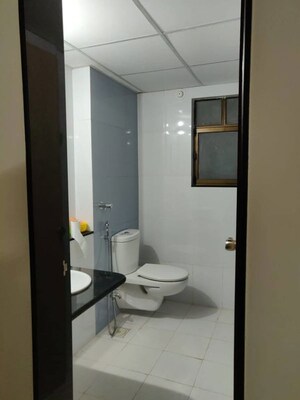 Bathroom in 1 BHK Apartment at Paranjape Blue Ridge, Hinjewadi – for Rent