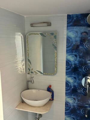 Bathroom in 4 BHK Apartment at Lokpuram Complex, Vasant Vihar – for Sale