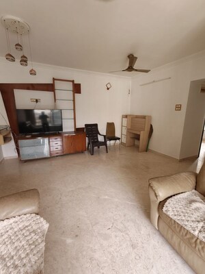 Living Room in 3 BHK Apartment at Dheeraj Valley, Goregaon East – for Rent