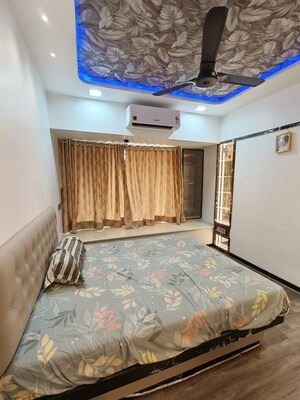Bedroom in 3 BHK Apartment at Dheeraj Valley, Goregaon East – for Rent