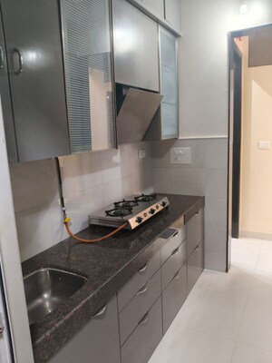 Kitchen in 1 BHK Apartment at Ashar Edge, Pokhran Road No Two – for Sale