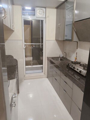 Kitchen in 1 BHK Apartment at Ashar Edge, Pokhran Road No Two – for Sale