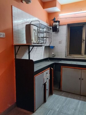 Kitchen in 2 BHK Builder Floor at Aalay Apartment, Goregaon East – for Rent