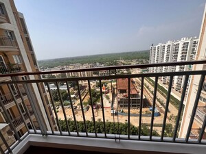 Balcony in 2 BHK Apartment at Rishita Manhattan, Gomti Nagar – for Rent