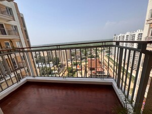Balcony in 2 BHK Apartment at Rishita Manhattan, Gomti Nagar – for Rent