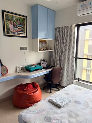 Bedroom in 2 BHK Apartment at Rizvi Link Apartment, Khar West – for Rent