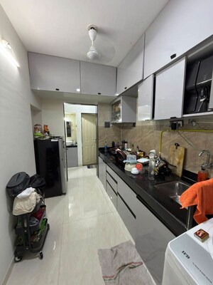 Kitchen in 2 BHK Apartment at Krishna Apartments Andheri West, Andheri West – for Rent
