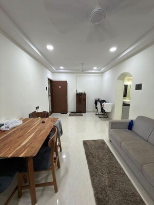 Living Room in 2 BHK Apartment at Krishna Apartments Andheri West, Andheri West – for Rent