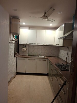 Kitchen in 3 BHK Builder Floor at Safdarjung Enclave – for Rent
