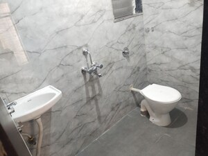Bathroom in 1 BHK Apartment at Apex Avenue, Karanjade – for Rent
