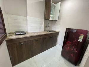 Kitchen in 1 RK Builder Floor at Krishna Homes Gurgaon, Sector 14 – for Rent