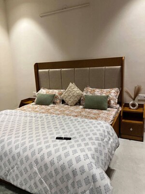 Bedroom in 1 BHK Builder Floor at Ganga Complex Gurgaon, Sector 12 – for Rent