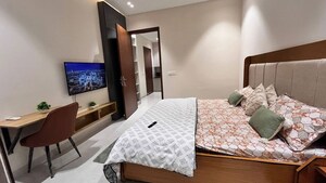Bedroom in 1 BHK Builder Floor at Ganga Complex Gurgaon, Sector 12 – for Rent