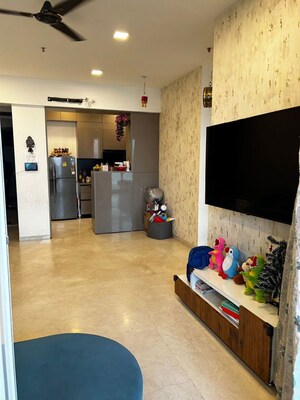 Kitchen in 1 BHK Apartment at Aurum Q Residences, Ghansoli – for Rent