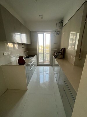 Kitchen in 2 BHK Apartment at Soham Crystal Spires, Thane West – for Sale