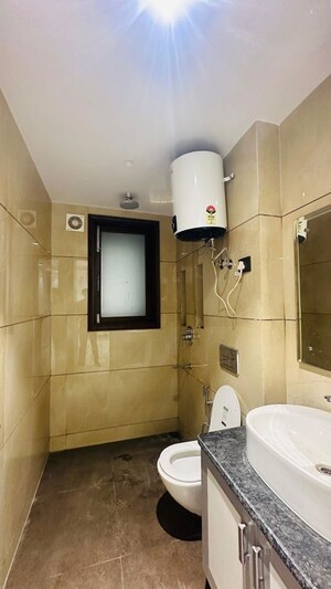Bathroom in 2 BHK Builder Floor at Neb Sarai – for Rent