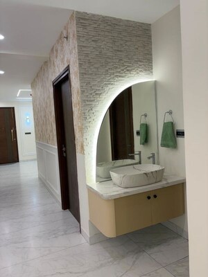 Bathroom in 3 BHK Apartment at Sumadhura The Olympus, Financial District – for Rent