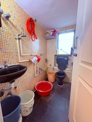 Bathroom in 2.5 BHK Apartment at Siddhivinayak Tower Runwal Nagar, Kolbad – for Sale