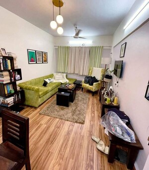 Living Room in 2 BHK Apartment at Aparna  Juhu, Juhu – for Rent