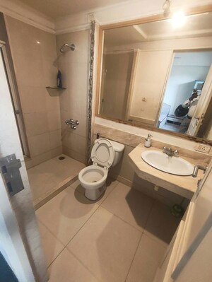 Attached Bathroom in 2 BHK Apartment at Hiranandani Meadows, Manpada – for Rent