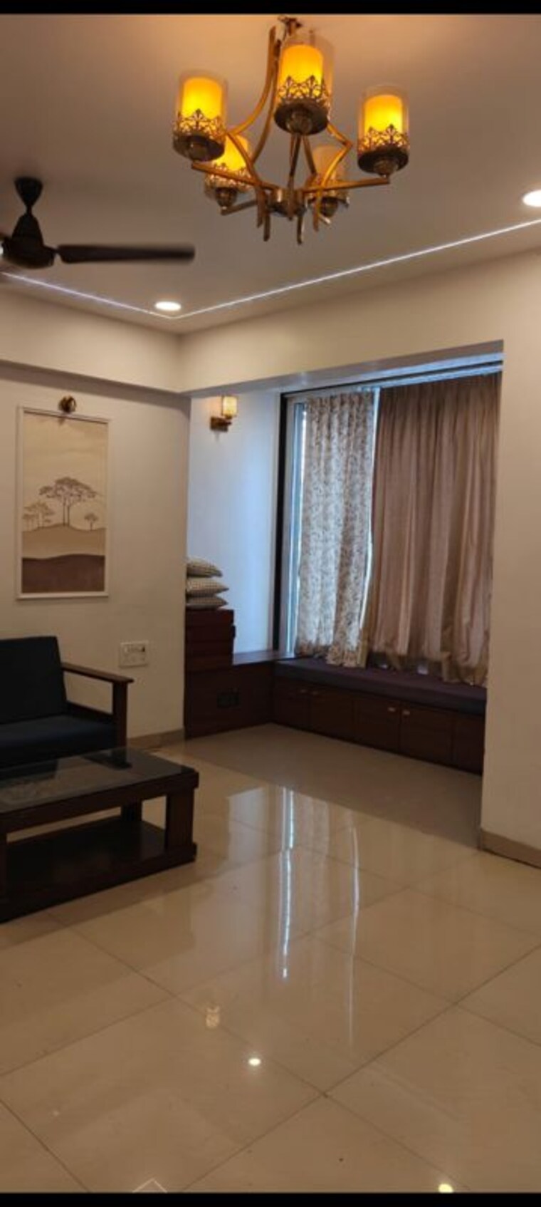 Living Room, godrej-edenwoods 1 Bedroom 550 Sq.Ft. Apartment In Manpada Thane 10766071
