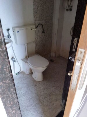 Bathroom in 2 BHK Apartment at Parikh Paradise Complex, Virar West – for Rent