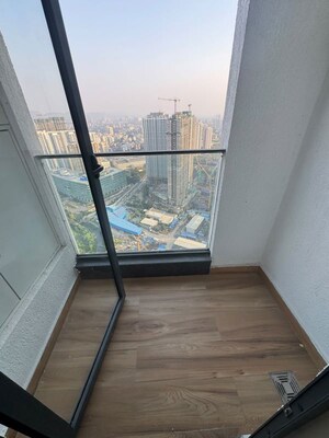 Balcony in 3 BHK Apartment at Raymond The Address, Pokhran Road No Two – for Rent