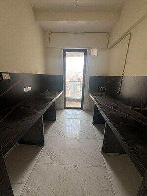 Kitchen in 3 BHK Apartment at Raymond The Address, Pokhran Road No Two – for Rent