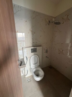 Bathroom in 3 BHK Apartment at Raymond The Address, Pokhran Road No Two – for Rent