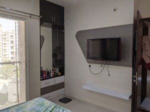 Bathroom in 3 BHK Apartment at Vilas Javdekar Prudentia Towers, Wakad – for Rent