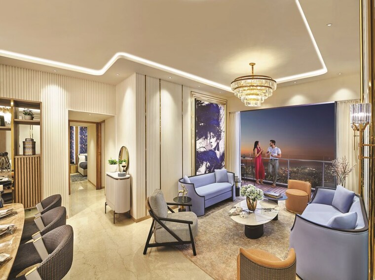 Living Room, lodha-new-cuffe-parade 3 Bedroom 1162 Sq.Ft. Apartment In Wadala Mumbai 10766118
