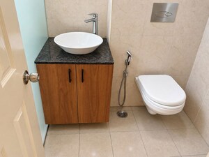 Bathroom in 2.5 BHK Apartment at Mahaveer Ranches, Hosa Road – for Rent