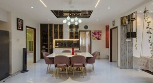 Living Room in 3 BHK Apartment at EIPL Corner Stone, Gandipet – for Sale