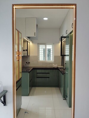 Bathroom in 2 BHK Apartment at Aparna Zenon, Puppalaguda – for Rent