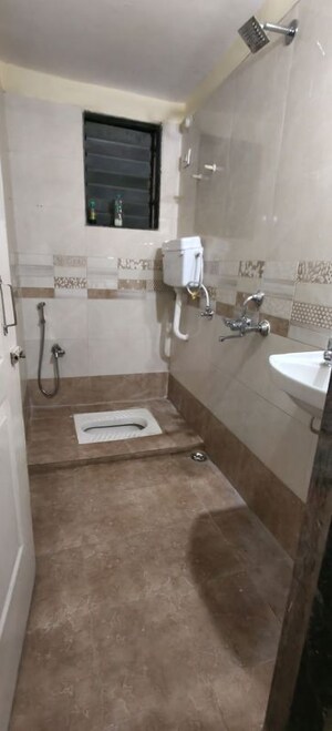 Bathroom in 2 BHK Apartment at Bhosale Rose, Ulwe – for Rent