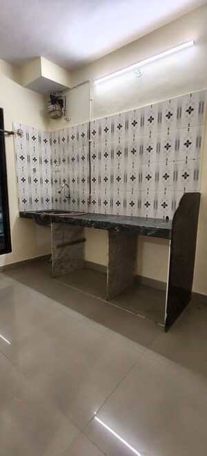 Kitchen in 2 BHK Apartment at Bhosale Rose, Ulwe – for Rent