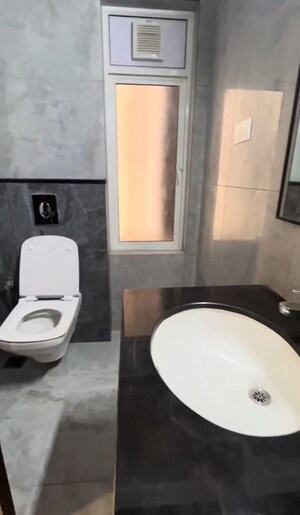 Bathroom in 3 BHK Apartment at Aparna Zenon, Puppalaguda – for Rent