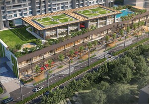 4 BHK Apartment – Exterior View View at Magarpatta City - for Sale