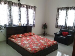 Bedroom in 3.5 BHK Villa at Adarsh Serenity, Kannamangala – for Rent