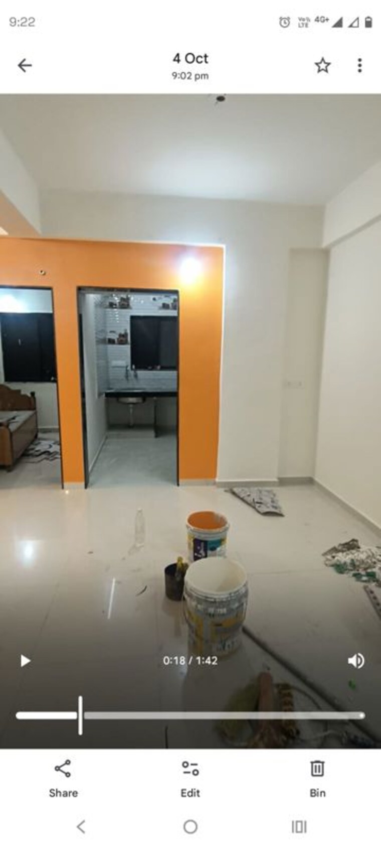 Room, kiran-sankalp 1 Bedroom 503 Sq.Ft. Apartment In Sus Pune 10766248