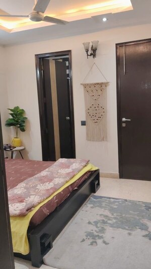 Bedroom in 3 BHK Builder Floor at Chittaranjan Park – for Sale