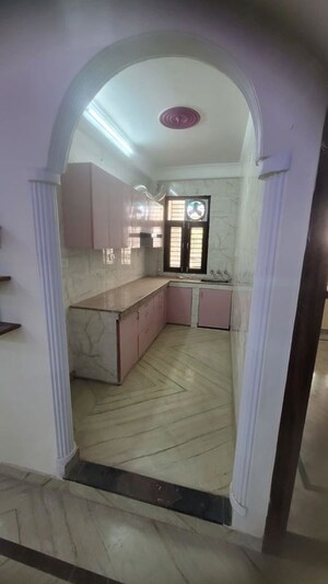 Kitchen in 3 BHK Builder Floor at Shastri Nagar – for Rent