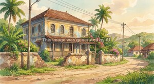  Villa – Exterior View View at Anjuna - for Sale