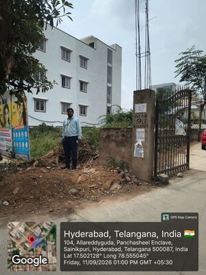  Land – Exterior View View at Sai Krupa Colony - for Sale