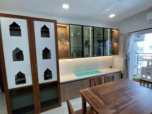 Kitchen in 3 BHK Apartment at Prestige Tranquil, Kokapet – for Rent