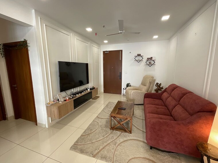 Living Room, prestige-tranquil 3 Bedroom 2049 Sq.Ft. Apartment In Kokapet Hyderabad 10766476