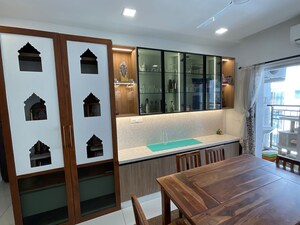 Kitchen in 3 BHK Apartment at Prestige Tranquil, Kokapet – for Rent