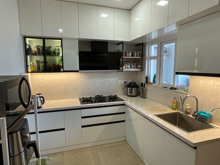 Kitchen, prestige-tranquil 3 Bedroom 2049 Sq.Ft. Apartment In Kokapet Hyderabad 10766476