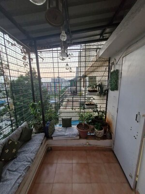 Balcony in 2 BHK Apartment at Ganga Sarovar, Wadgaon Sheri – for Rent