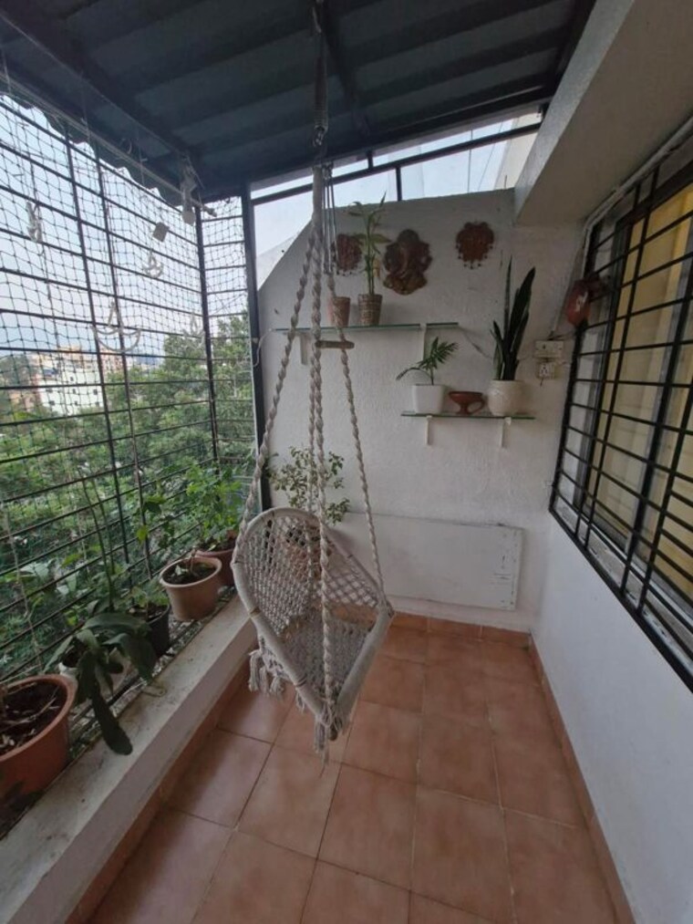 Balcony, ganga-sarovar 2 Bedroom 1050 Sq.Ft. Apartment In Wadgaon Sheri Pune 10766500